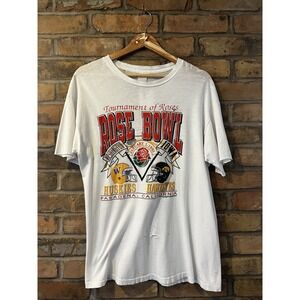 1990 Rose Bowl "tournament Of Roses" Distressed T Shirt